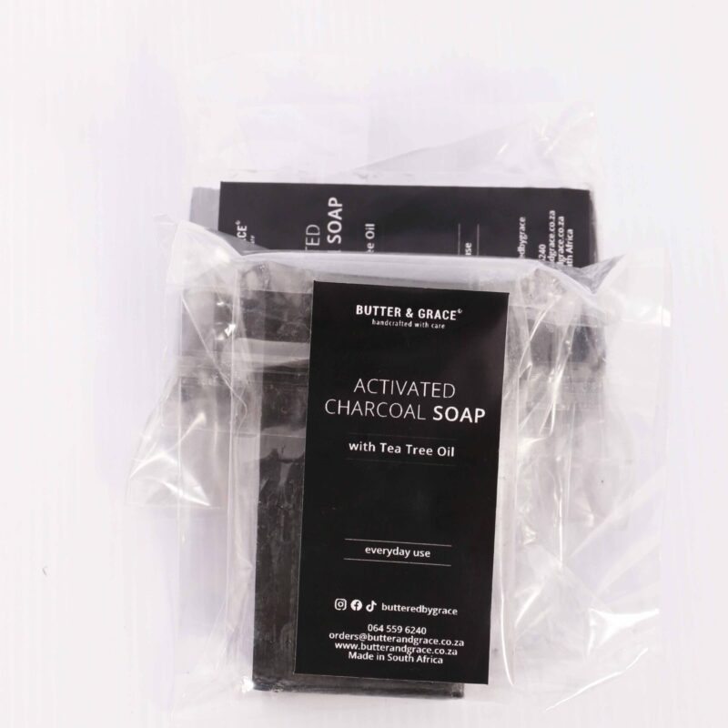 Activated Charcoal And Tea Tree Oil Bath Soap